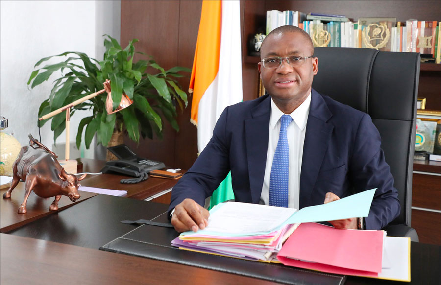 Le ministre des Ressources animales et halieutiques, Sidi Touré.