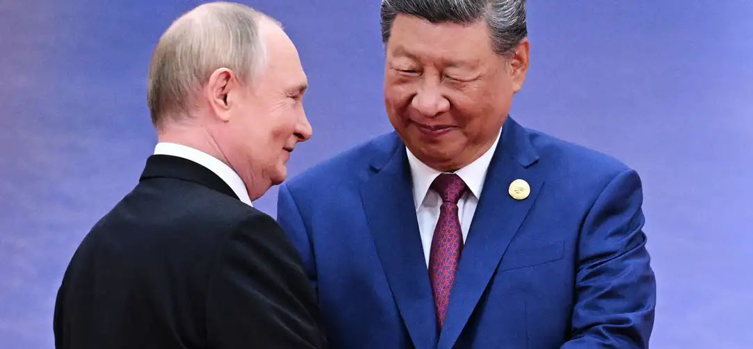 Vladimir Poutine et Xi Jinping le 31 août 2025 (archives)