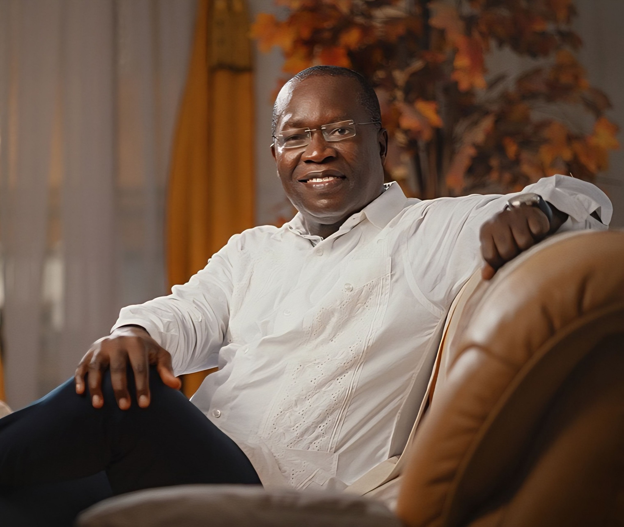 Le Contre-Amiral Ange Kessi, ancien procureur militaire.