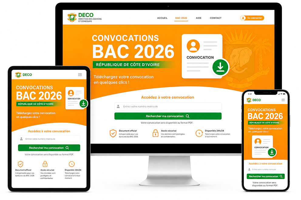 Les convocations sont toujours disponibles sur la plateforme de la DECO.