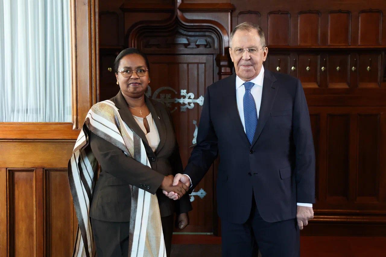 La ministre malgache des Affaires étrangères, Alice N'Diaye,