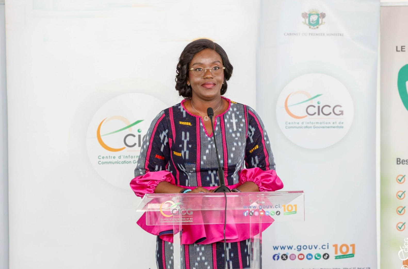 Léocadie Loukou Yao, Secrétaire exécutive de l'Observatoire de la Qualité des Services Financiers de Côte d'Ivoire (OQCF-CI)
