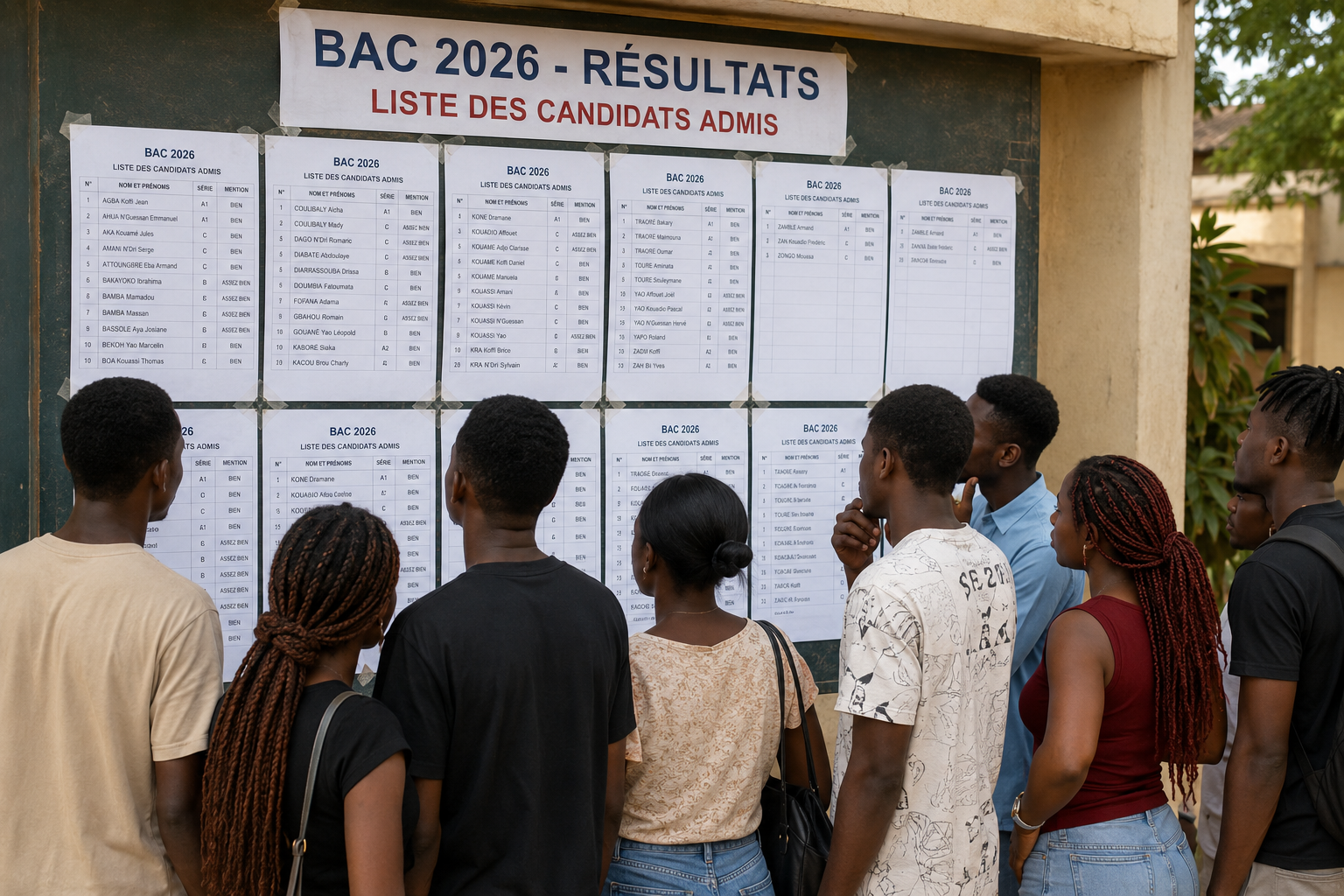 Les résultats du BAC 2026 attendus le 06 juillet à 14h.