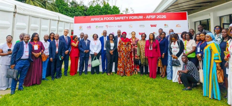 Abidjan accueille l’AFSF 2026 à Cocody pour renforcer la sécurité sanitaire des aliments en Afrique.