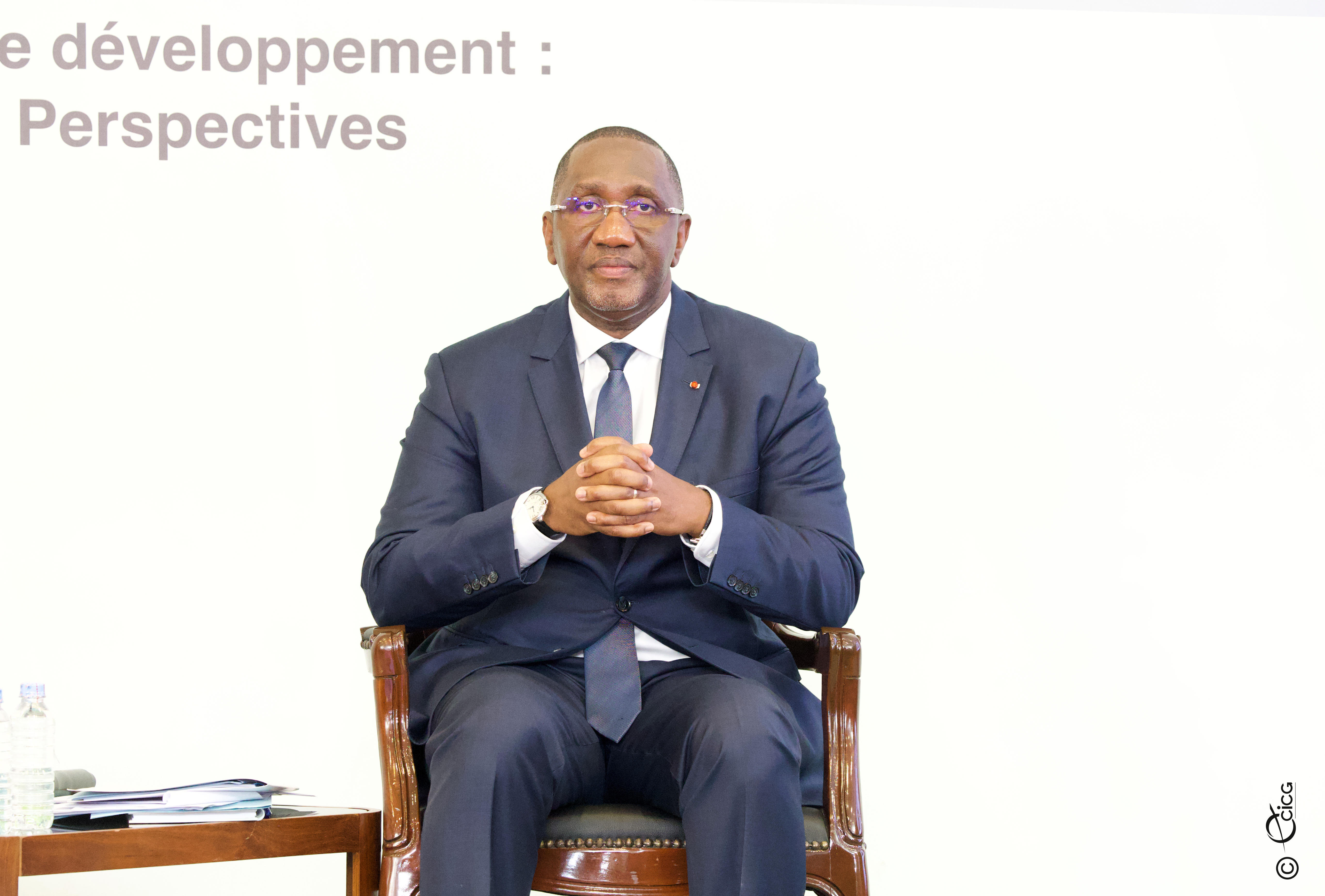 Le ministre Souleymane Diarrassouba