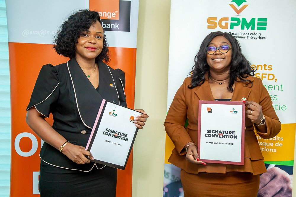 Côte d’Ivoire : Orange Bank Africa et la SGPME ouvrent une nouvelle ligne de financement de 17 milliards FCFA pour les PME