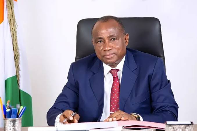 Le ministre  N’Guessan Koffi