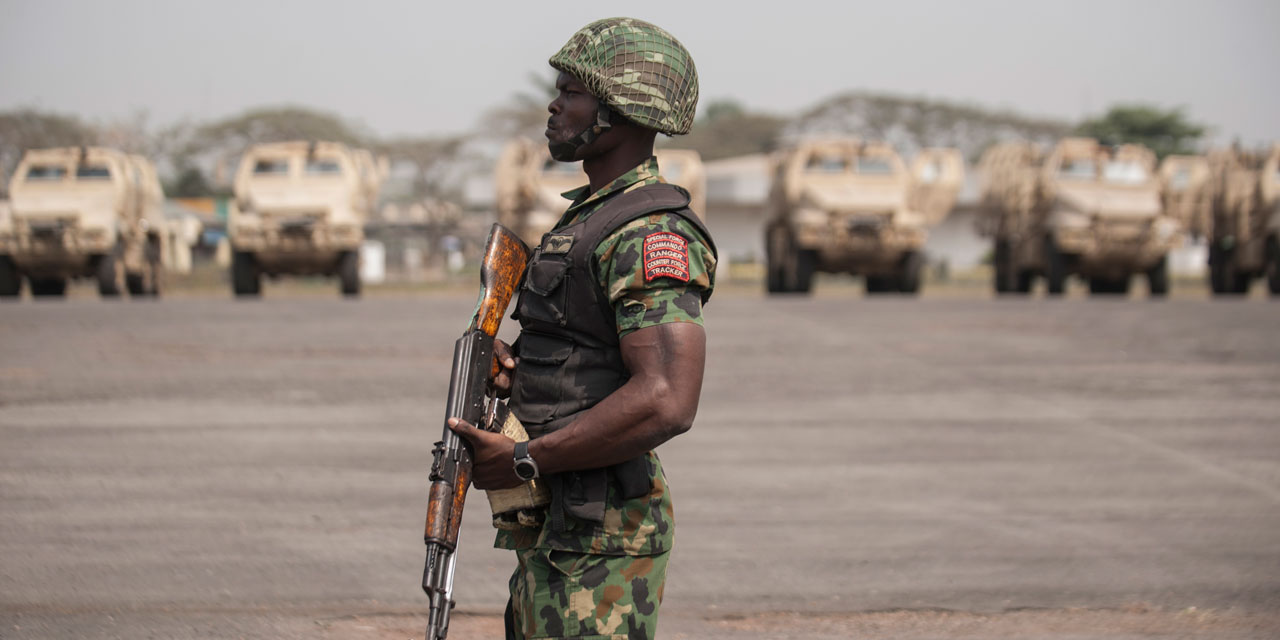 Soldat nigerian. Photo d'archives.