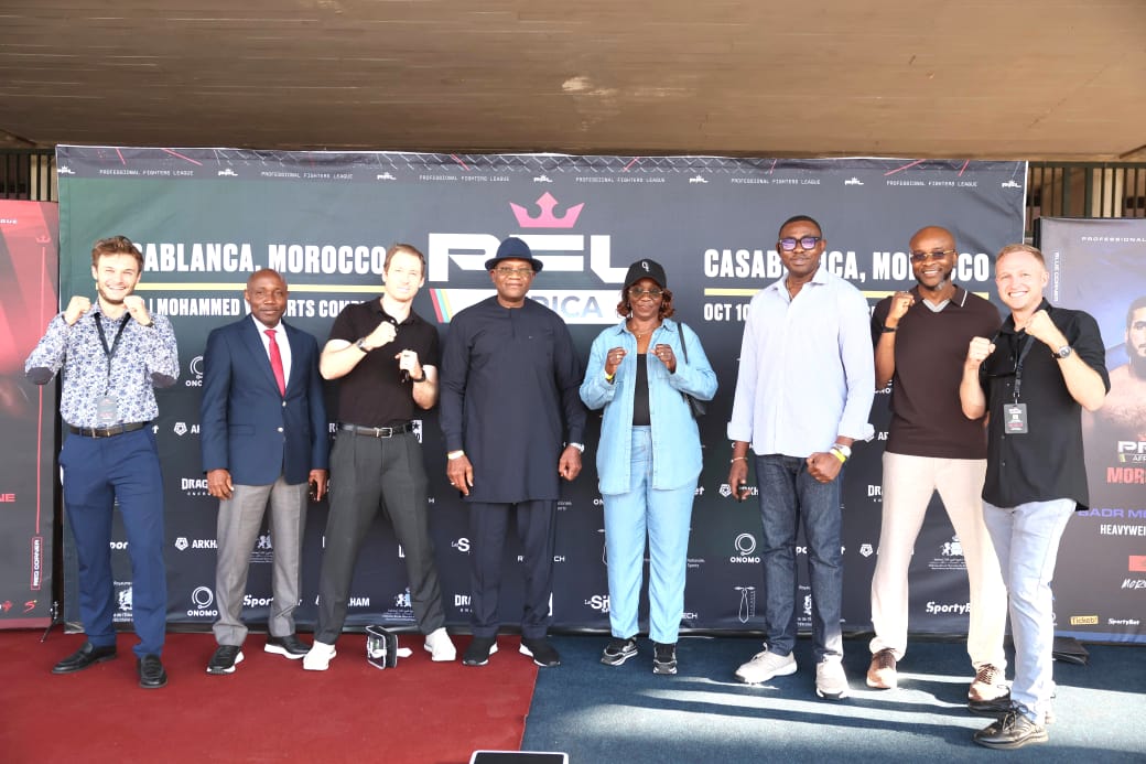 Maroc / PFL Africa:    le Ministre Adje Silas METCH à Casablanca pour renforcer le positionnement des sports de combat 