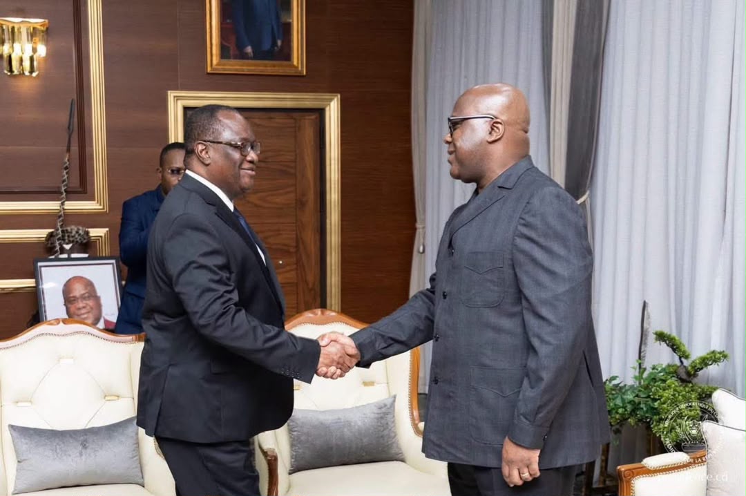 Le Vice-Premier Ministre SE Téné Birahima a été reçu par le Président Félix Tshisekedi, ce jeudi 15 octobre.