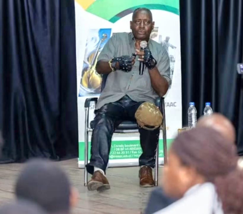 Sidiki Bakaba a transmis son savoir-faire aux étudiants de l'INSAAC