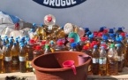 Bouaké : un réseau d’huile contrefaite démantelé à Koko, 150 bidons saisis