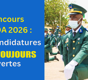 Concours ENSOA 2026 : inscriptions ouvertes jusqu’au 29 mai, visite médicale et épreuves, ce qu’il faut savoir
