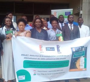 Côte d’Ivoire : l’ACAT CI plaide pour la dépénalisation des délits mineurs afin de désengorger les prisons