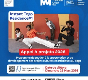 Appel à Projet : Togo, l’Institut français lance « Instant Togo Résidence » pour dynamiser la création artistique