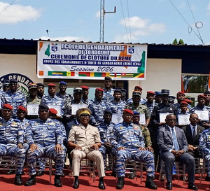 Côte d'Ivoire - Toroguhé : 34 officiers africains achèvent leur formation de commandement