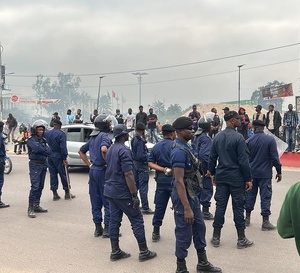 Kinshasa sous tension : quand le sit-in contre la révision constitutionnelle vire au drame