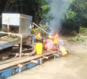 Côte d'Ivoire, Prikro : la gendarmerie intensifie la lutte contre l’orpaillage illégal sur la Comoé