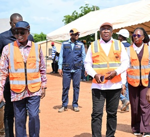 Routes Nassian-Yaga-Kotouba et Téhini-Bouna : Jean-Claude Kouassi aux côtés du ministre Hien Yacouba Sié pour suivre l’avancement des chantiers
