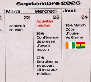 FOOTBALL/ Fenêtre FIFA : Les Éléphants à Abidjan