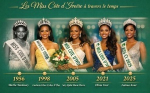 Miss Côte d’Ivoire (1956-2025) : gloire d’un soir… et après, rangées aux oubliettes