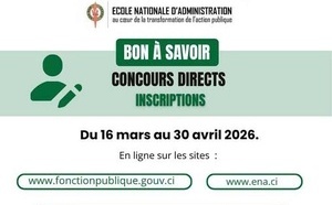 ENA 2026 : Comment accéder aux plateformes du Concours Direct