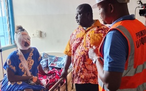 Prikro : le maire Isac Adi au chevet des sinistrés après la tornade