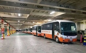 Égypte : 100 bus pour le Ghana, symbole d’une industrie en pleine expansion