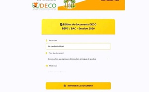 Côte d’Ivoire – épreuves sportives BEPC et BAC 2026 : les convocations désormais mises en ligne