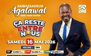 Ambassadeur Agalawal annonce son 8e one man show au Palais de la culture
