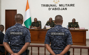 Tribunal militaire d’Abidjan : deux adjudants écroués pour racket sur un axe routier à Tabou