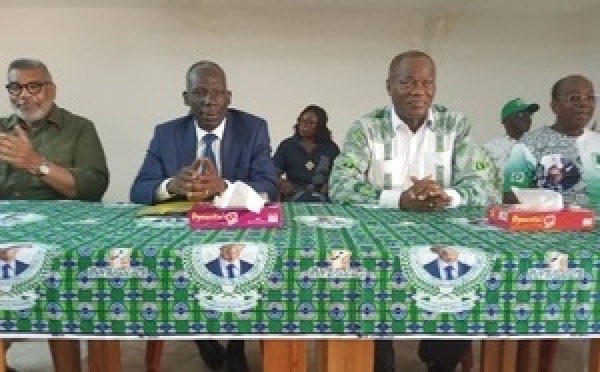 Yamoussoukro / Grnangbé Kouadio Jean affiche la vision d’un PDCI-RDA nouveau pour la reconquête du pouvoir