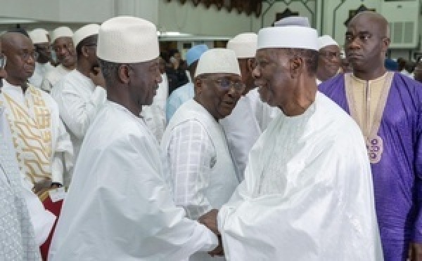 Nuit du Destin 2026 : Adama Bictogo a prié aux côtés du président Ouattara à la Riviera Golf