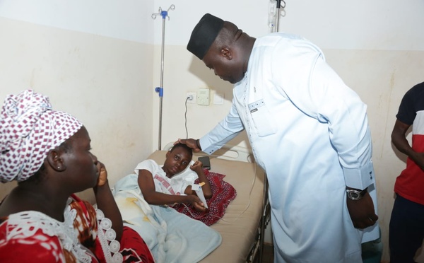 Prikro : après la tornade, l'honorable Abdul Awassa au chevet des familles éprouvées