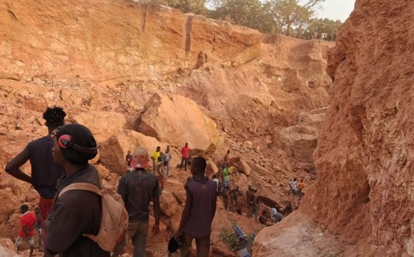 Guinée : huit morts dans l’éboulement d’une mine artisanale à Boukaria