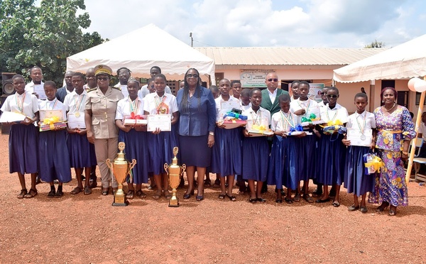 Guiglo : l’excellence scolaire à l’honneur au Collège Jeunes Filles Dominique Ouattara de Yaoudé