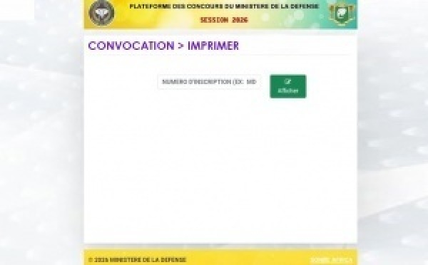 Concours AFA 2026 : les convocations disponibles pour les épreuves écrites
