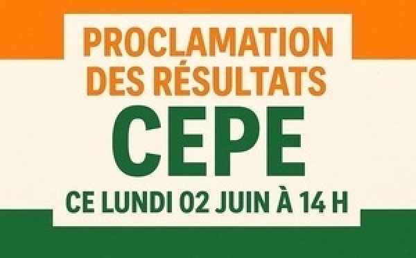 Résultats du CEPE 2026 : place aux réclamations et à l’affectation en classe de sixième