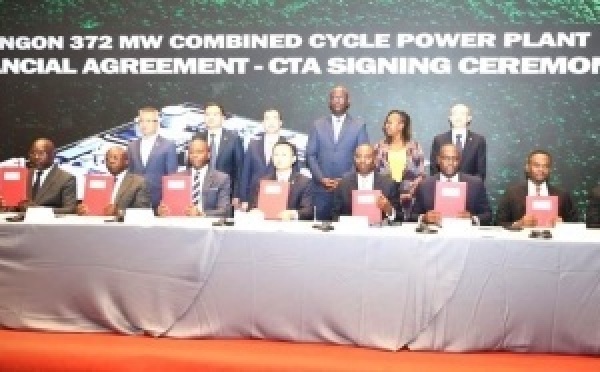 Côte d’Ivoire : accords financiers signés pour la centrale de Songon (372 MW)
