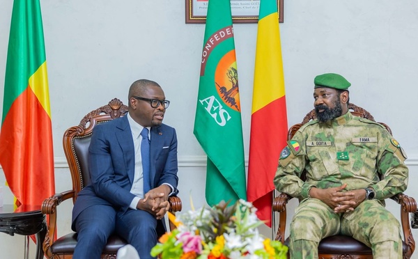 Bamako : Romuald Wadagni reçu par Assimi Goïta pour relancer le dialogue bénino-malien et régional