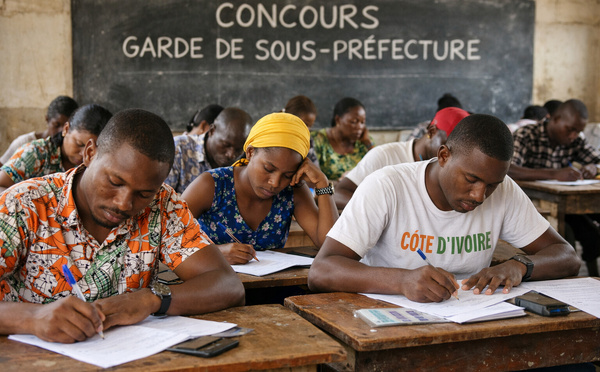 Concours administratifs en Côte d’Ivoire : plus de 120 000 admis entre 2021 et 2025