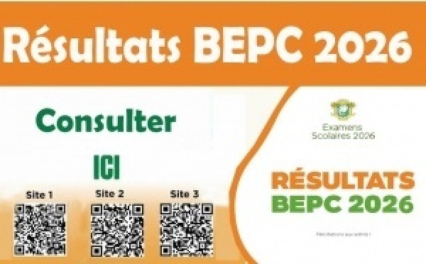 Résultats BEPC 2026 : rappel de la procédure et du lien officiel pour consulter votre admission en ligne