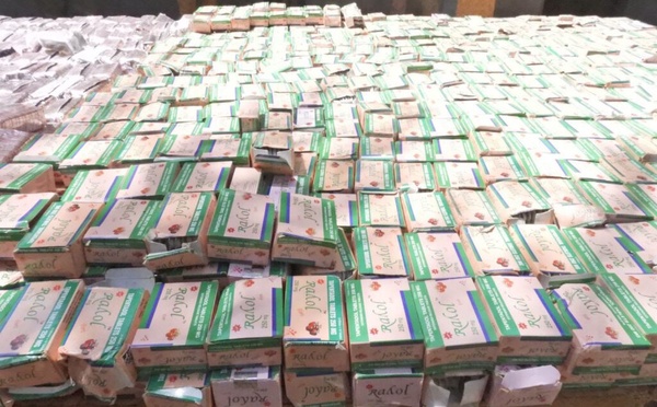 Niger : saisie record de 145 000 comprimés de psychotropes à Niamey