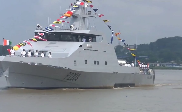 Côte d’Ivoire : deux nouveaux patrouilleurs renforcent la souveraineté maritime