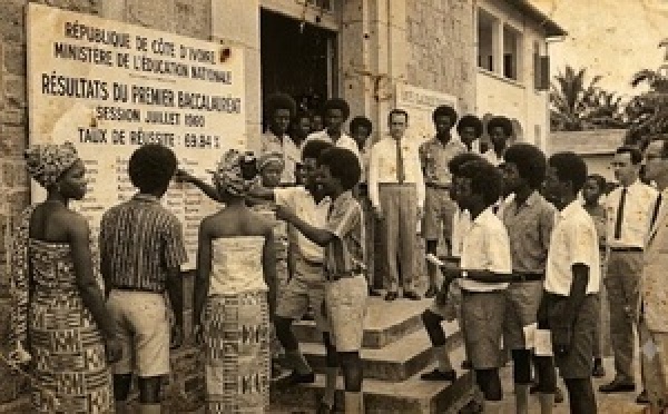 Résultats du premier baccalauréat en Côte d’Ivoire : 1960, 69,84 % de réussite sous le ministre Joachim Bony