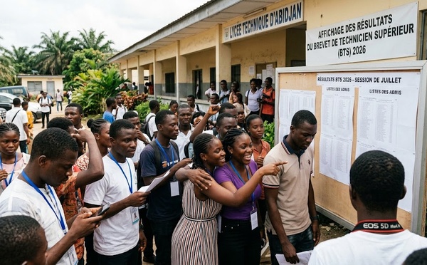 BTS 2026 en Côte d’Ivoire : comment consulter les résultats ce 20 août à 14h