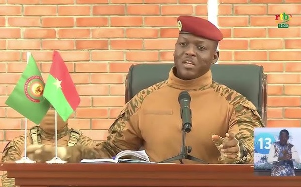 Burkina Faso : formation militaire et lutte antiterroriste, les déclarations d’Ibrahim Traoré le rattrapent
