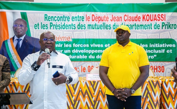 Prikro : Jean-Claude Kouassi place les mutuelles au cœur du développement local