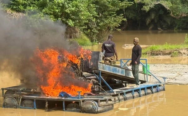 Orpaillage illégal : la BSSI intensifie la pression à San Pedro, Taï et Bongouanou