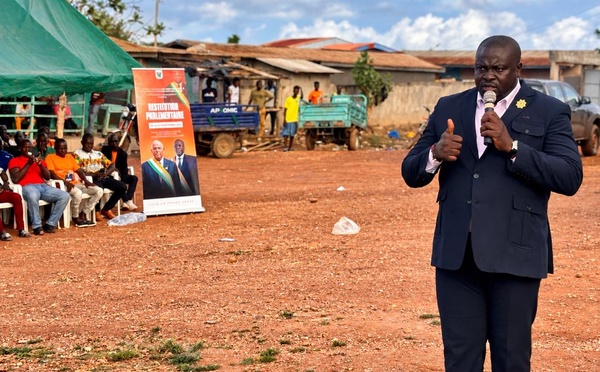 Restitution parlementaire sous le signe de la proximité : à Nafana, le député Abdul Awassa rend compte de son mandat